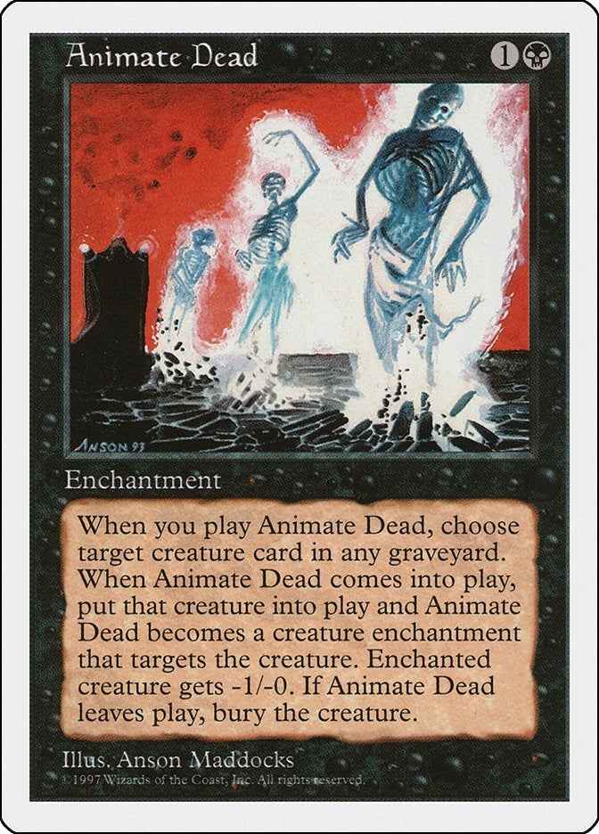 Image for Animate Dead [Fifth Edition] - Magic: The Gathering