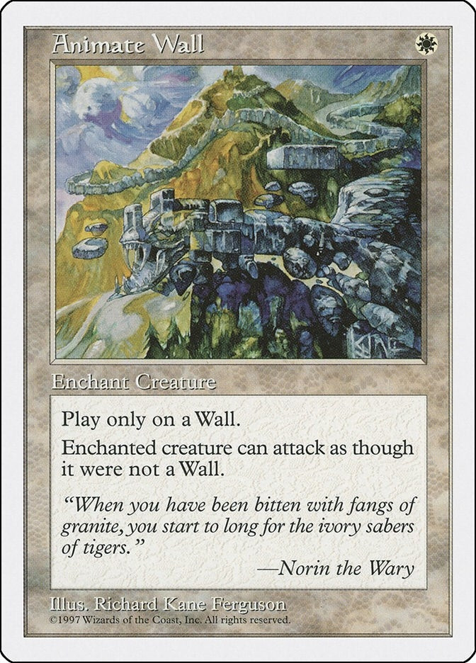 Image for Animate Wall [Fifth Edition] - Magic: The Gathering