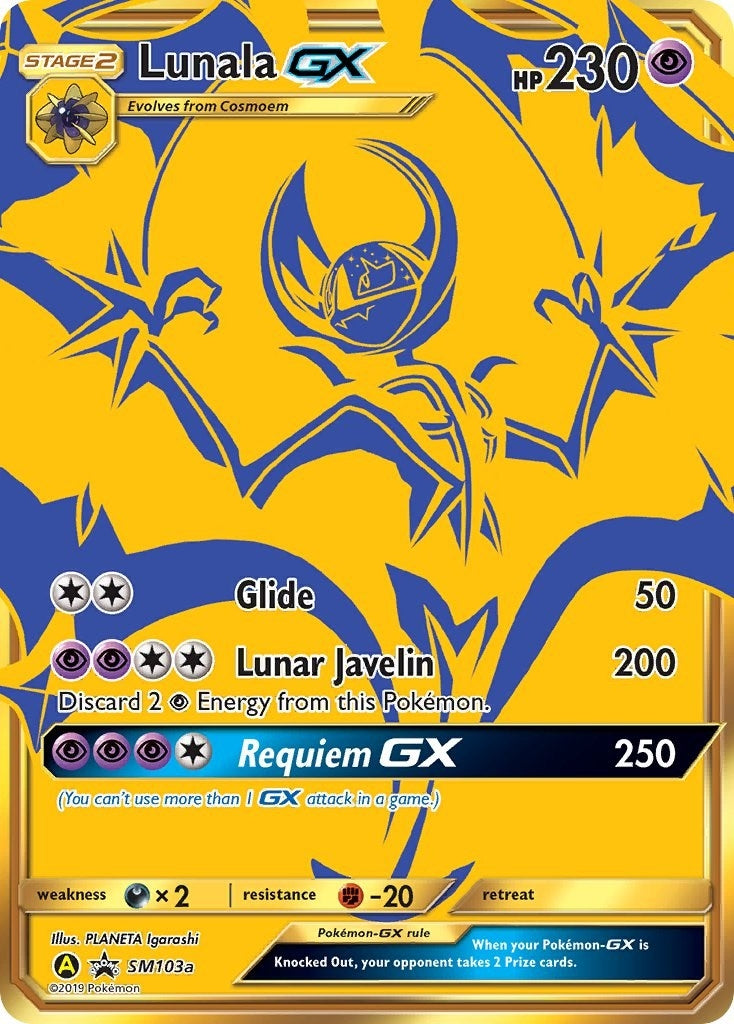 Image for Lunala GX - SM103a (SM103a) [SM Promos] - Pokemon