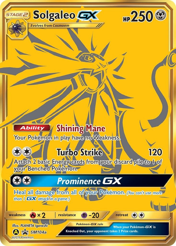 Image for Solgaleo GX - SM104a (SM104a) [SM Promos] - Pokemon