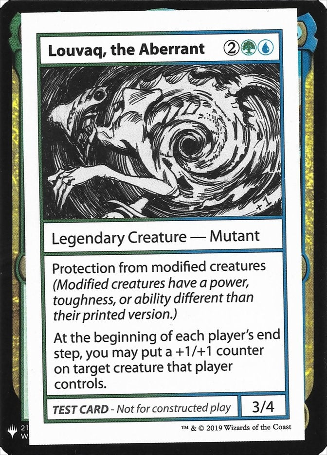 Image for Louvaq, the Aberrant [Mystery Booster: Convention Edition Exclusives] - Magic: The Gathering