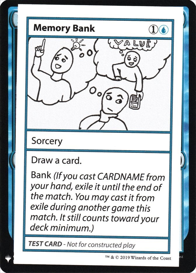 Image for Memory Bank [Mystery Booster: Convention Edition Exclusives] - Magic: The Gathering