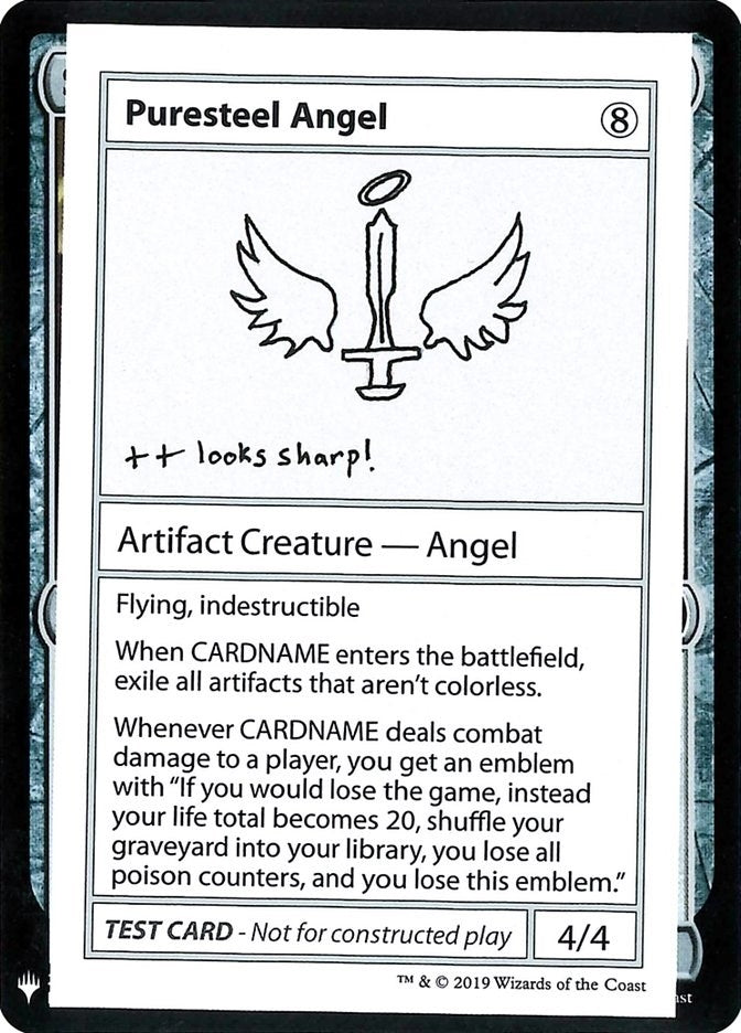 Image for Puresteel Angel [Mystery Booster: Convention Edition Exclusives] - Magic: The Gathering