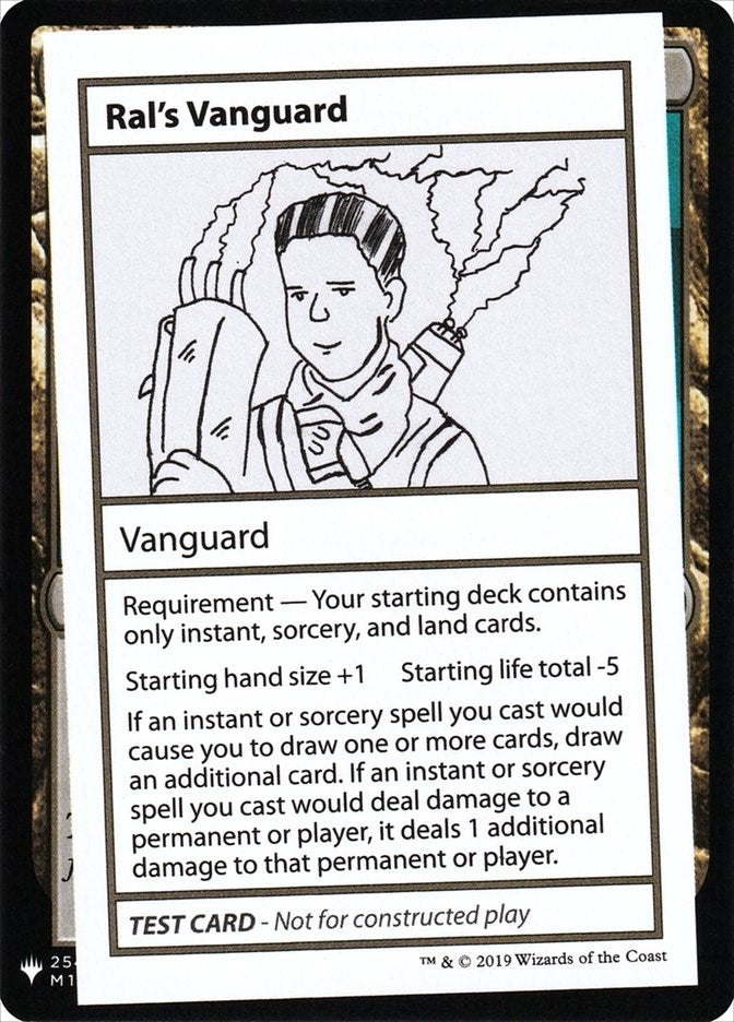 Image for Ral's Vanguard [Mystery Booster: Convention Edition Exclusives] - Magic: The Gathering