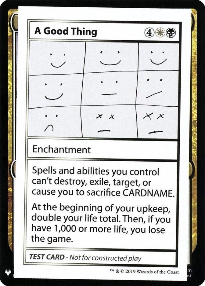Image for A Good Thing [Mystery Booster: Convention Edition Exclusives] - Magic: The Gathering
