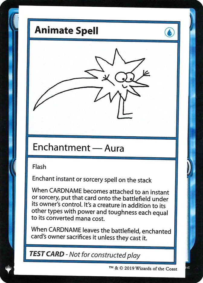 Image for Animate Spell [Mystery Booster: Convention Edition Exclusives] - Magic: The Gathering