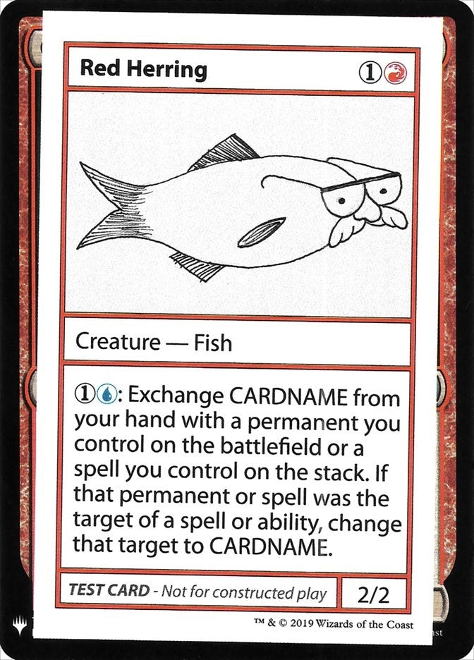 Image for Red Herring [Mystery Booster: Convention Edition Exclusives] - Magic: The Gathering