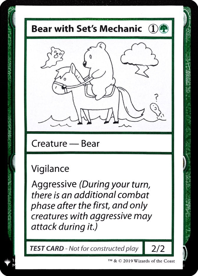 Bear with Set's Mechanic [Mystery Booster: Convention Edition Exclusives]
