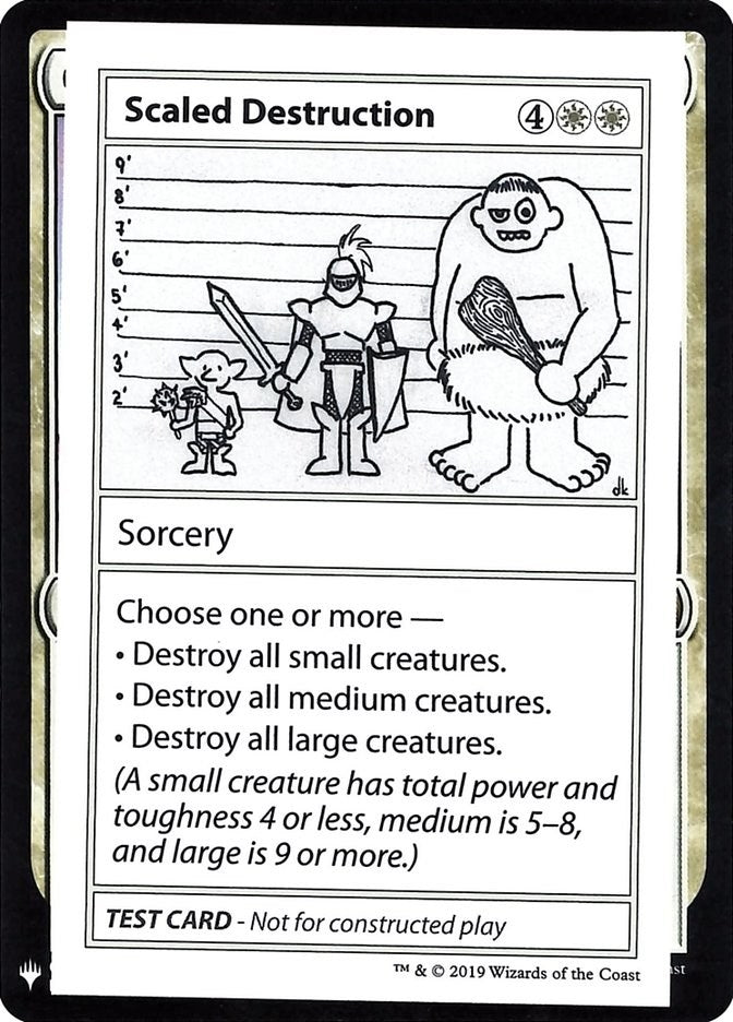 Image for Scaled Destruction [Mystery Booster: Convention Edition Exclusives] - Magic: The Gathering