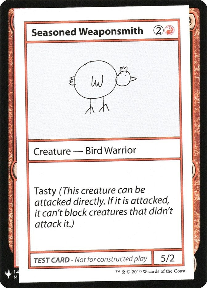 Image for Seasoned Weaponsmith [Mystery Booster: Convention Edition Exclusives] - Magic: The Gathering