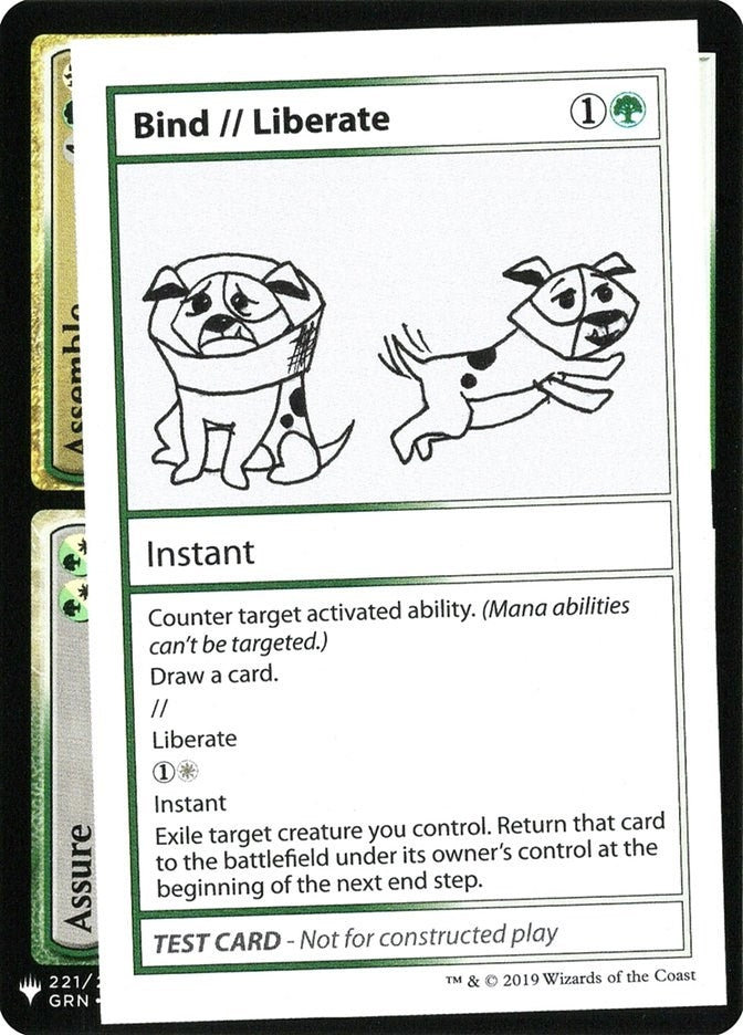 Image for Bind // Liberate [Mystery Booster: Convention Edition Exclusives] - Magic: The Gathering