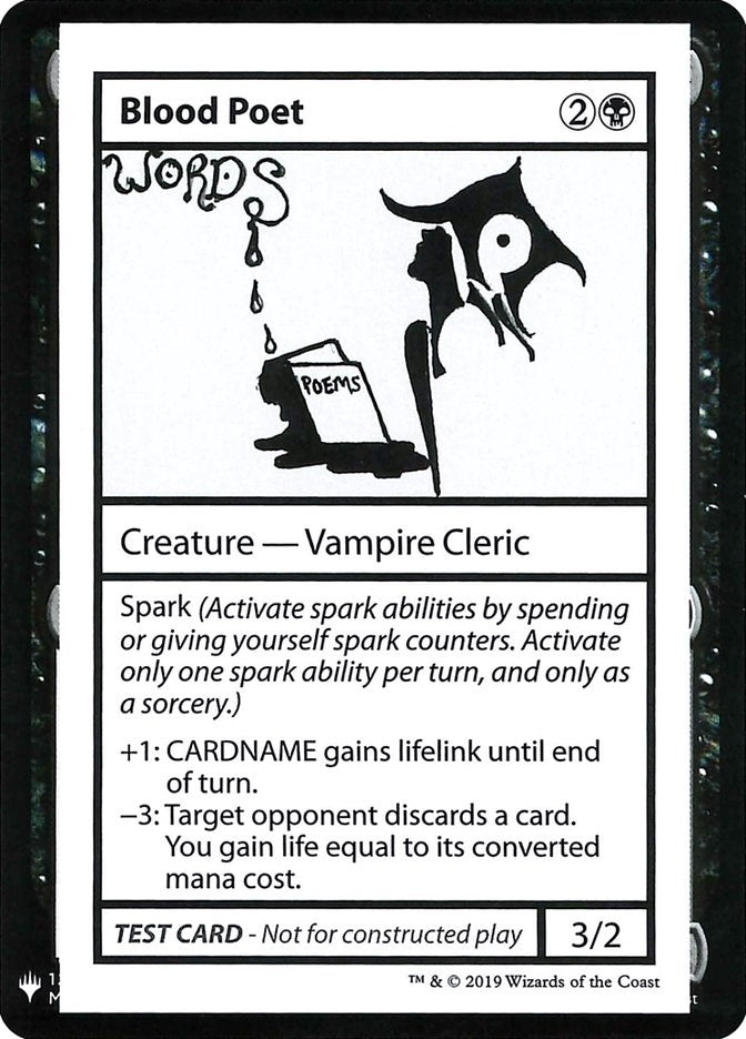 Image for Blood Poet [Mystery Booster: Convention Edition Exclusives] - Magic: The Gathering