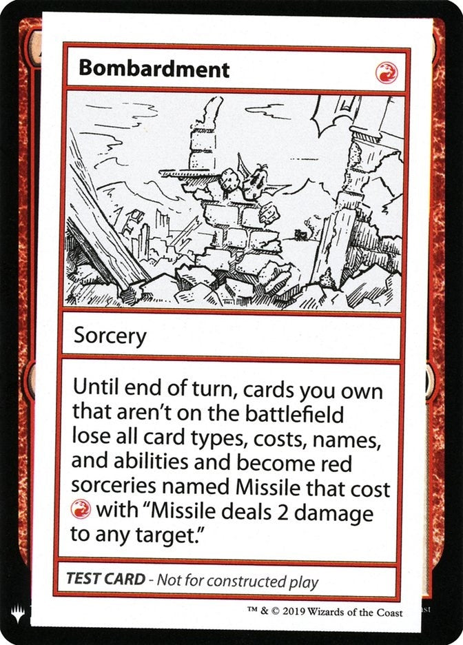 Image for Bombardment [Mystery Booster: Convention Edition Exclusives] - Magic: The Gathering