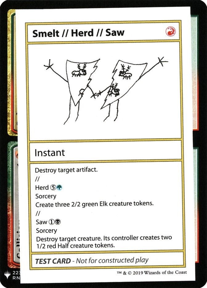 Image for Smelt // Herd // Saw [Mystery Booster: Convention Edition Exclusives] - Magic: The Gathering