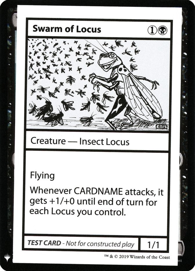 Image for Swarm of Locus [Mystery Booster: Convention Edition Exclusives] - Magic: The Gathering