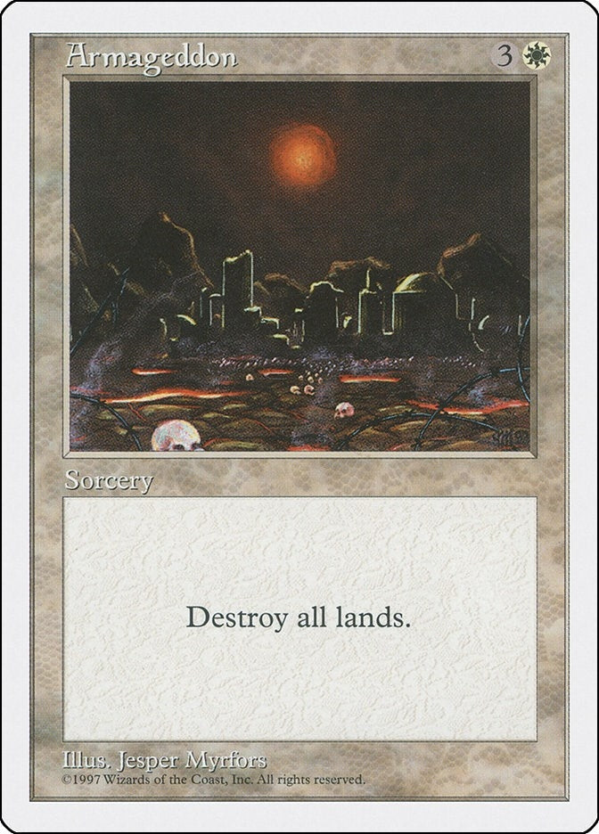 Image for Armageddon [Fifth Edition] - Magic: The Gathering