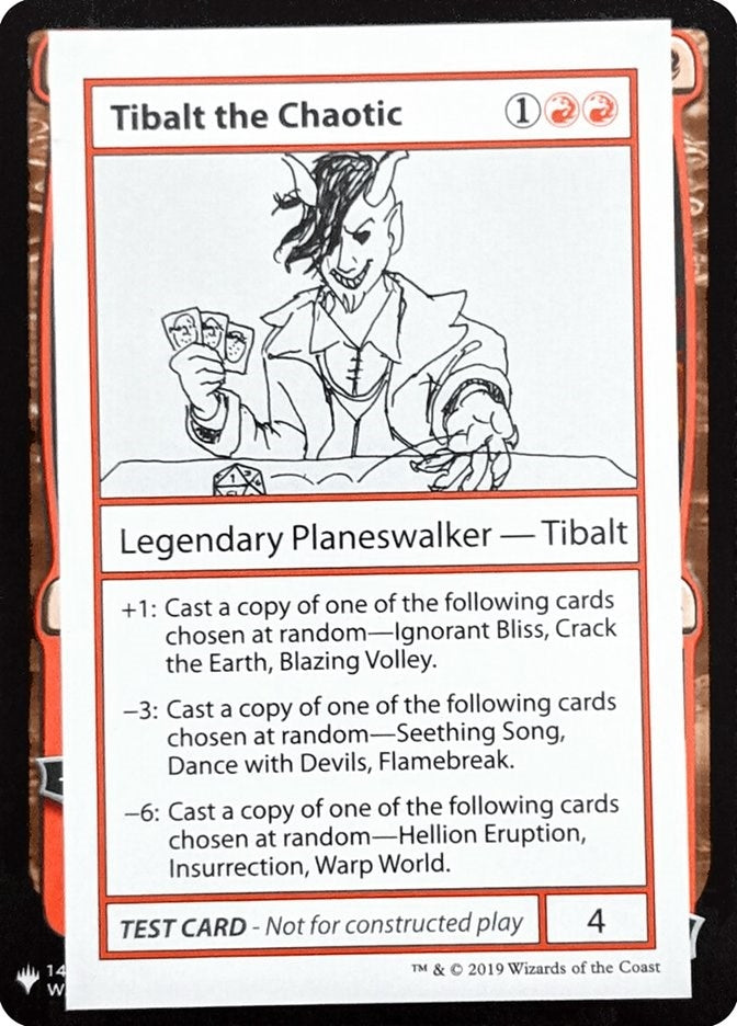 Image for Tibalt the Chaotic [Mystery Booster: Convention Edition Exclusives] - Magic: The Gathering