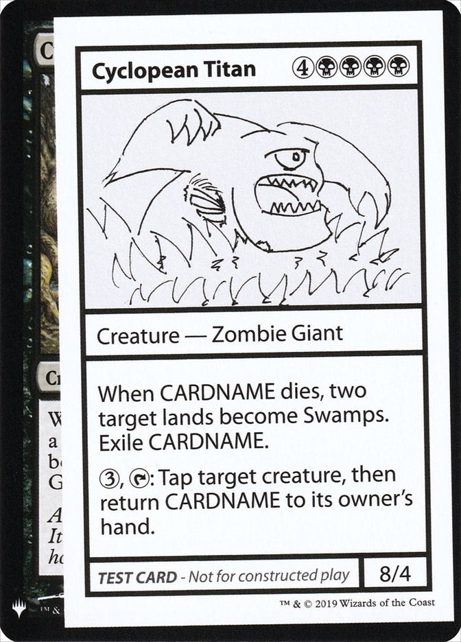 Image for Cyclopean Titan [Mystery Booster: Convention Edition Exclusives] - Magic: The Gathering