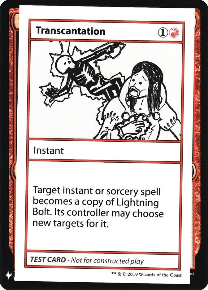 Image for Transcantation [Mystery Booster: Convention Edition Exclusives] - Magic: The Gathering
