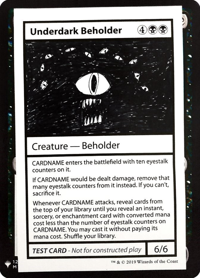 Image for Underdark Beholder [Mystery Booster: Convention Edition Exclusives] - Magic: The Gathering