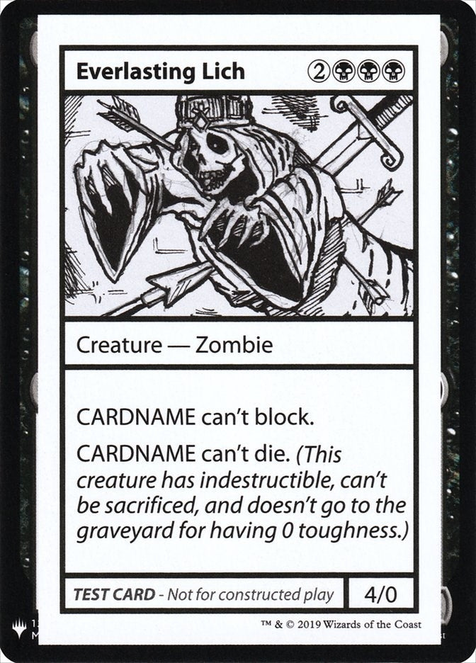 Image for Everlasting Lich [Mystery Booster: Convention Edition Exclusives] - Magic: The Gathering