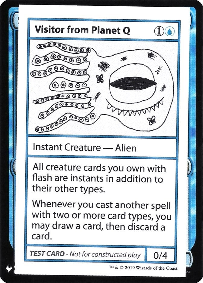 Image for Visitor from Planet Q [Mystery Booster: Convention Edition Exclusives] - Magic: The Gathering