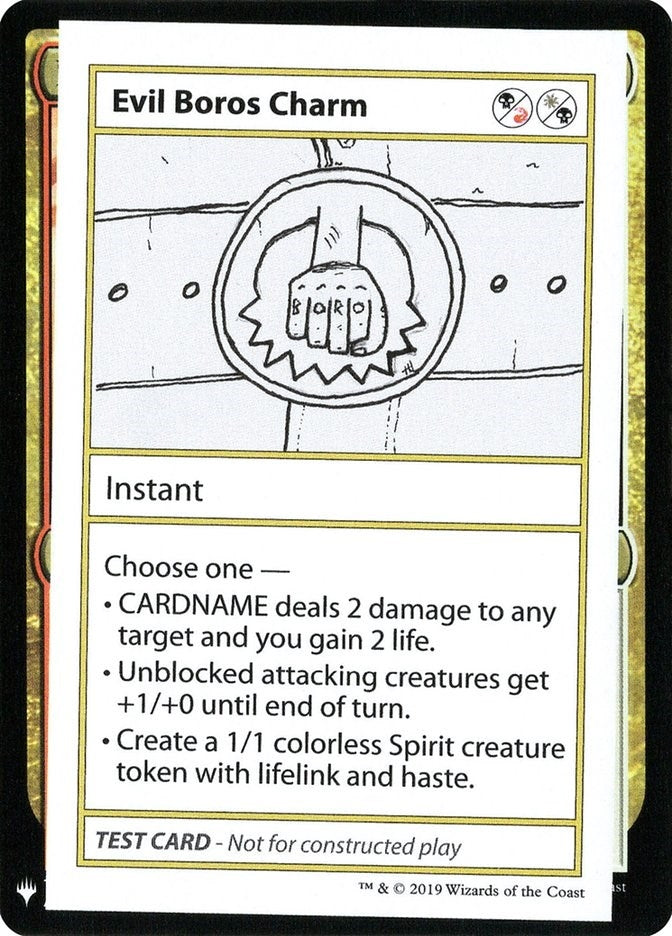 Image for Evil Boros Charm [Mystery Booster: Convention Edition Exclusives] - Magic: The Gathering