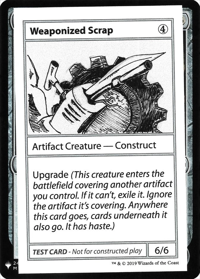 Image for Weaponized Scrap [Mystery Booster: Convention Edition Exclusives] - Magic: The Gathering
