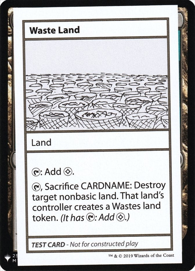 Image for Waste Land [Mystery Booster: Convention Edition Exclusives] - Magic: The Gathering
