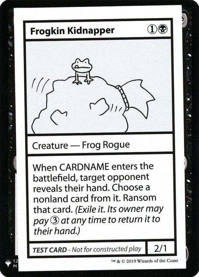 Image for Frogkin Kidnapper [Mystery Booster: Convention Edition Exclusives] - Magic: The Gathering
