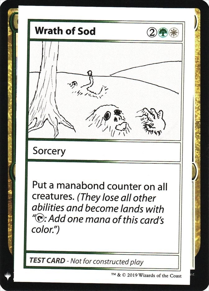 Image for Wrath of Sod [Mystery Booster: Convention Edition Exclusives] - Magic: The Gathering