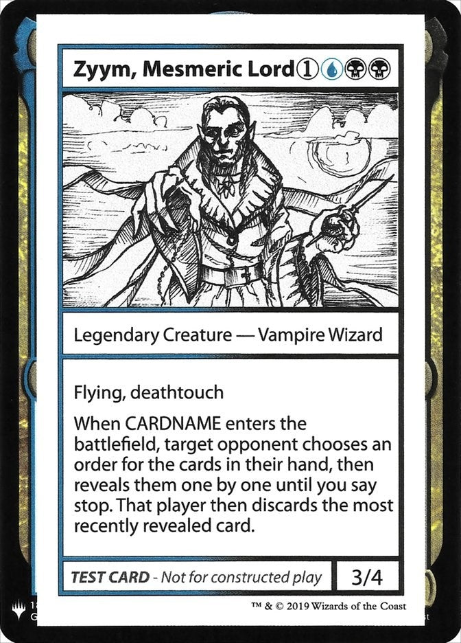 Image for Zyym, Mesmeric Lord [Mystery Booster: Convention Edition Exclusives] - Magic: The Gathering