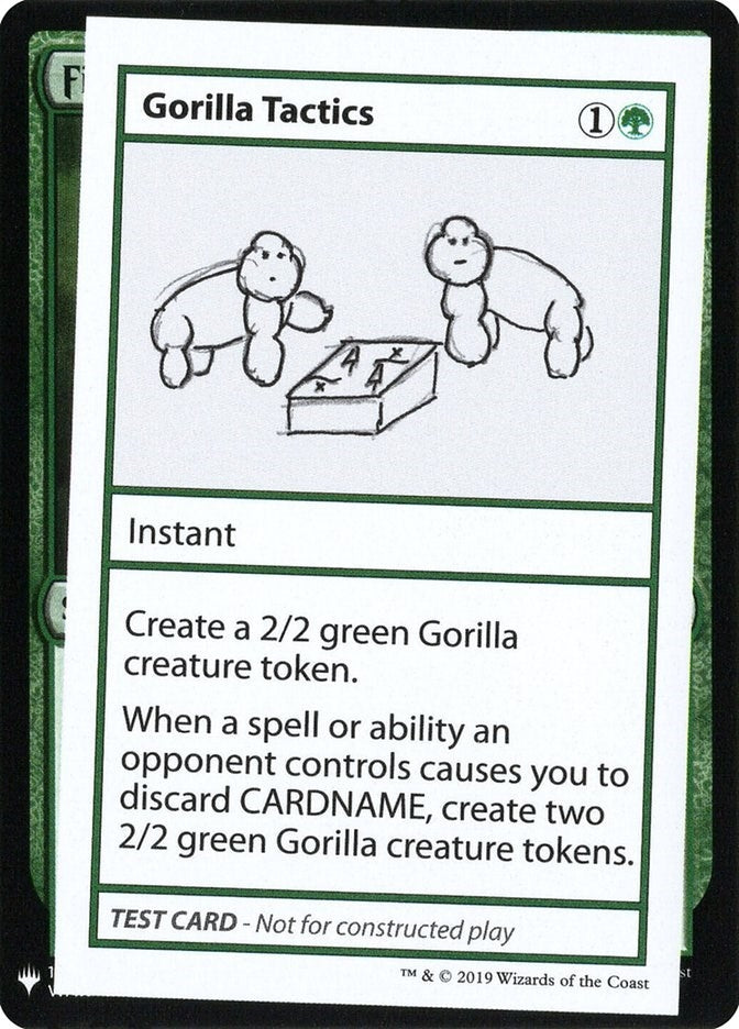 Image for Gorilla Tactics [Mystery Booster: Convention Edition Exclusives] - Magic: The Gathering