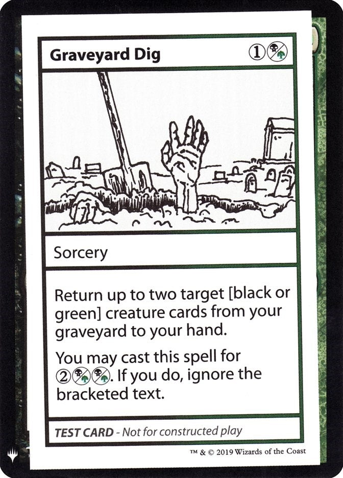 Image for Graveyard Dig [Mystery Booster: Convention Edition Exclusives] - Magic: The Gathering