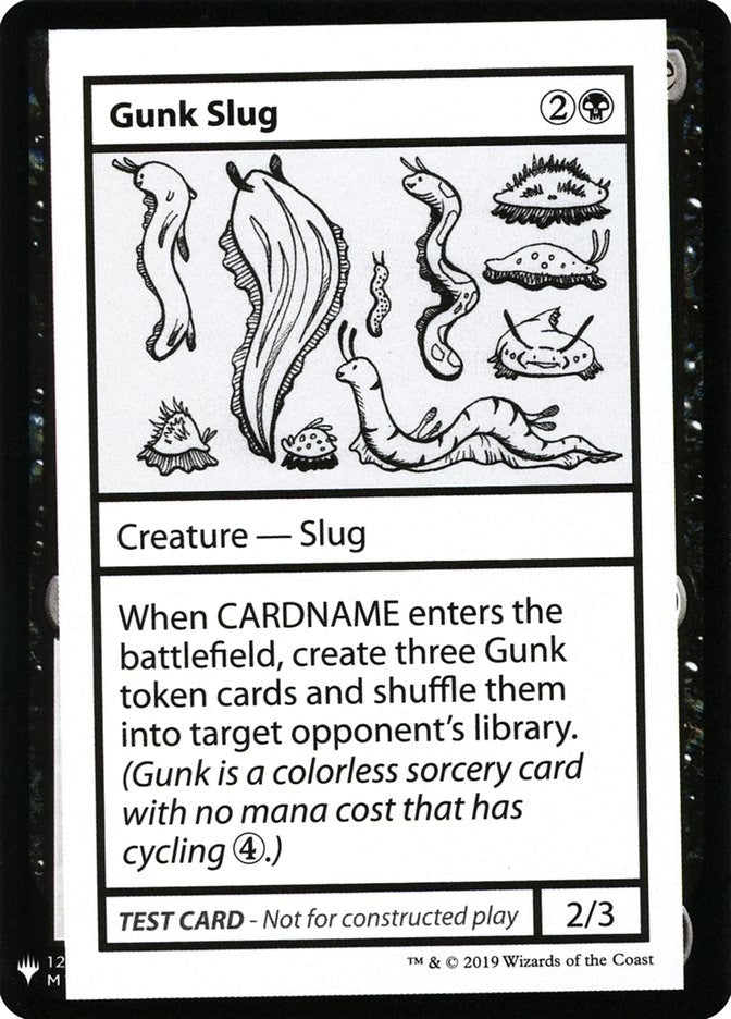 Image for Gunk Slug [Mystery Booster: Convention Edition Exclusives] - Magic: The Gathering