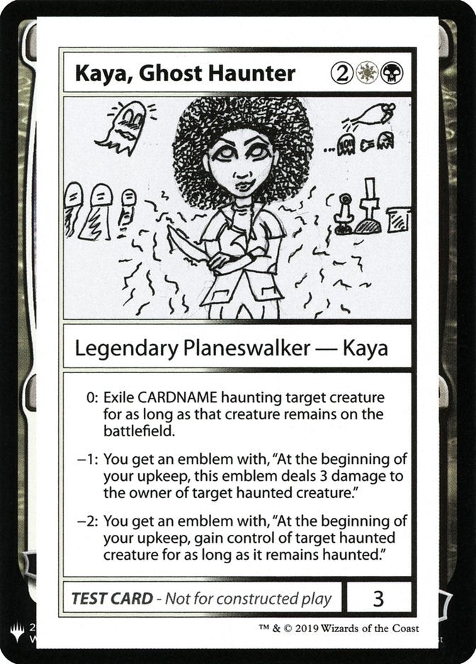 Image for Kaya, Ghost Haunter [Mystery Booster: Convention Edition Exclusives] - Magic: The Gathering