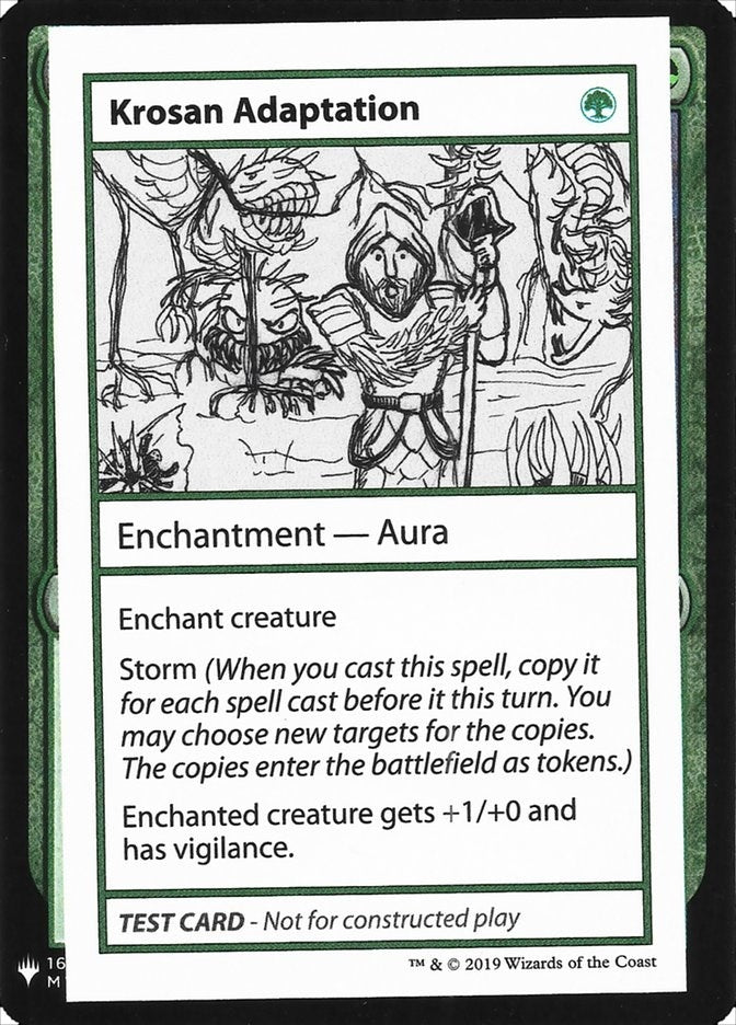 Image for Krosan Adaptation [Mystery Booster: Convention Edition Exclusives] - Magic: The Gathering