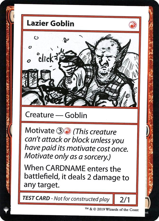 Image for Lazier Goblin [Mystery Booster: Convention Edition Exclusives] - Magic: The Gathering