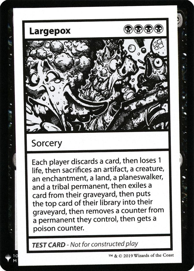 Image for Largepox [Mystery Booster: Convention Edition Exclusives] - Magic: The Gathering
