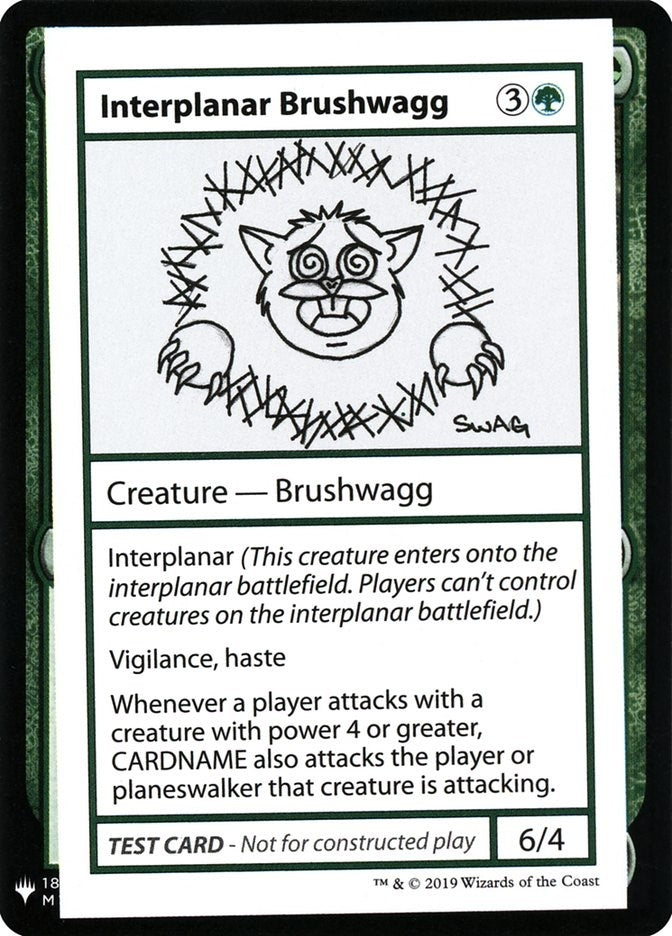 Image for Interplanar Brushwagg [Mystery Booster: Convention Edition Exclusives] - Magic: The Gathering