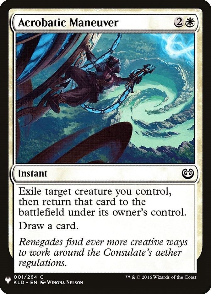 Image for Acrobatic Maneuver (1) [The List Reprints] - Magic: The Gathering