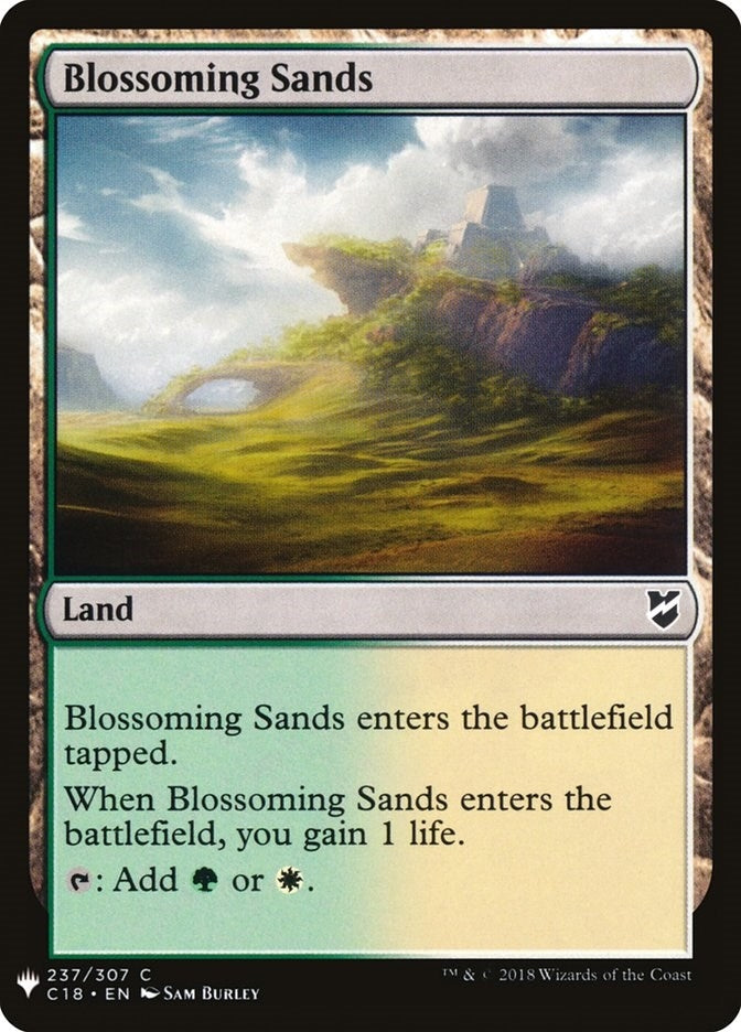 Image for Blossoming Sands (237) [The List Reprints] - Magic: The Gathering
