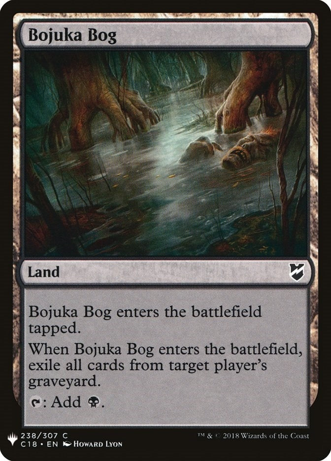 Image for Bojuka Bog (C18) (238) [The List Reprints] - Magic: The Gathering