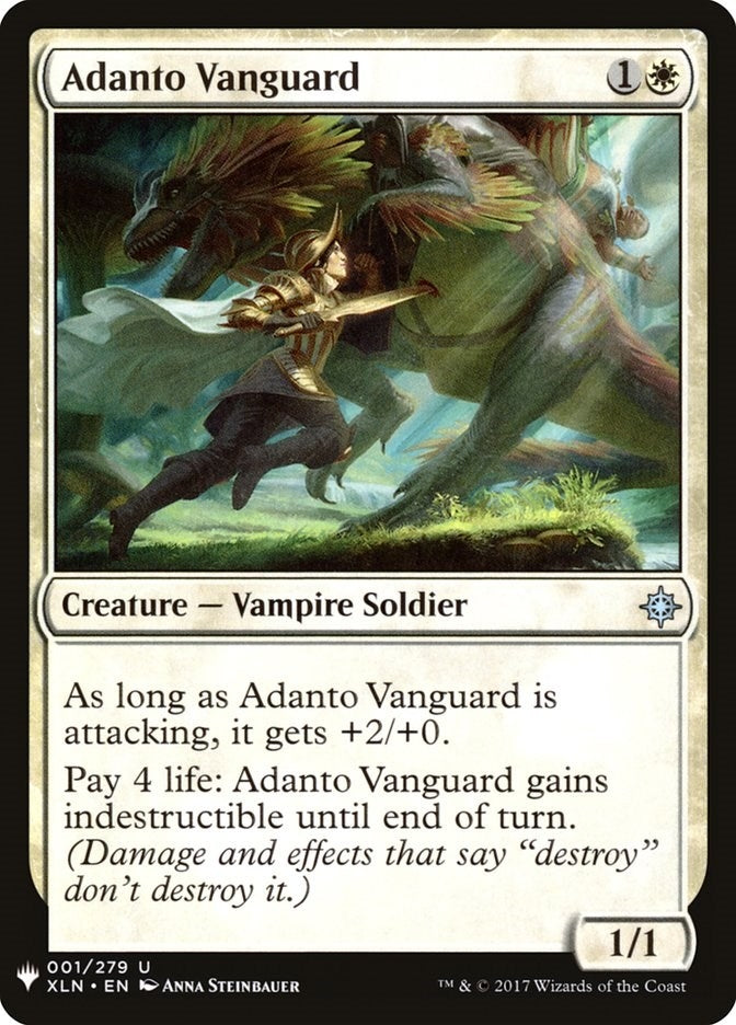 Image for Adanto Vanguard (1) [The List Reprints] - Magic: The Gathering