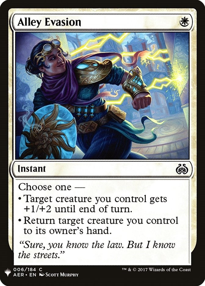 Alley Evasion (6) [The List Reprints]