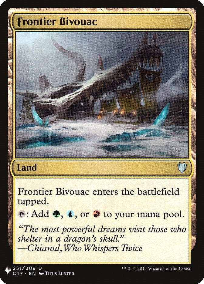 Image for Frontier Bivouac (C17) (251) [The List Reprints] - Magic: The Gathering