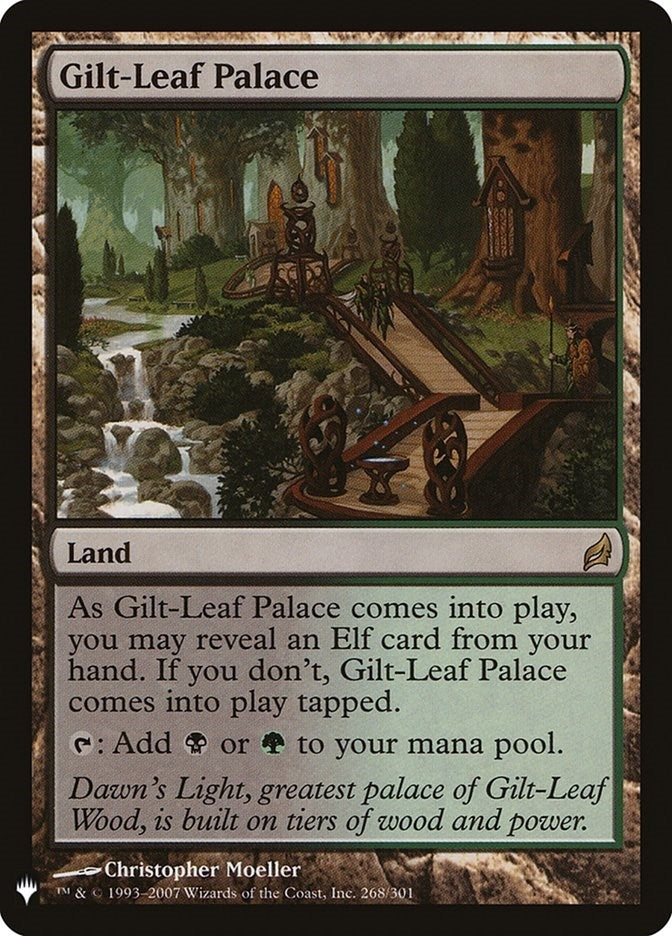 Image for Gilt-Leaf Palace (268) [The List Reprints] - Magic: The Gathering