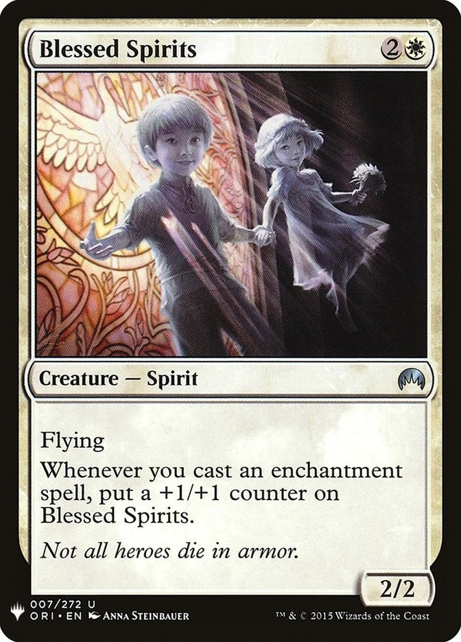 Image for Blessed Spirits (7) [The List Reprints] - Magic: The Gathering