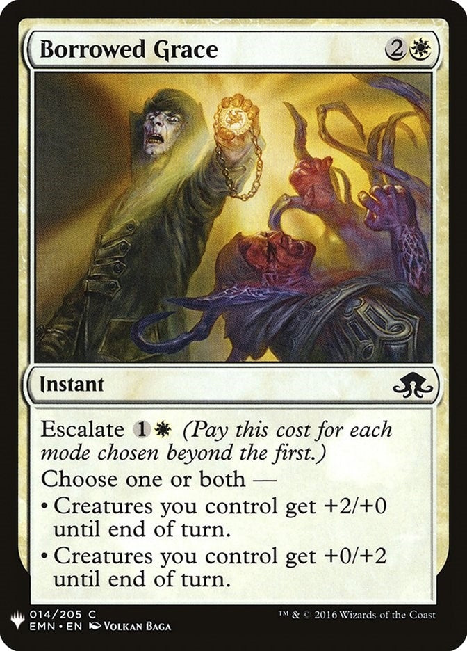 Image for Borrowed Grace (14) [The List Reprints] - Magic: The Gathering