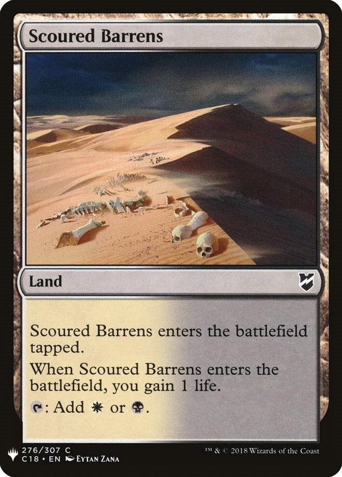Scoured Barrens (276) [The List Reprints]